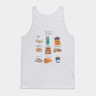 NYC food Tank Top